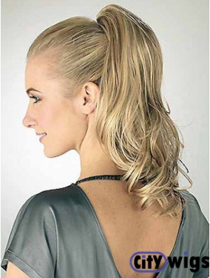 Great Wavy Blonde Ponytails