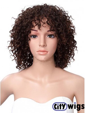 14 inch Brown Lace Front Wigs For Black Women