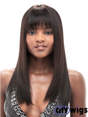 18 inch Black Lace Front Wigs For Black Women