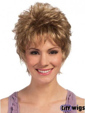 Blonde Wig Cropped Short Wig UK Online